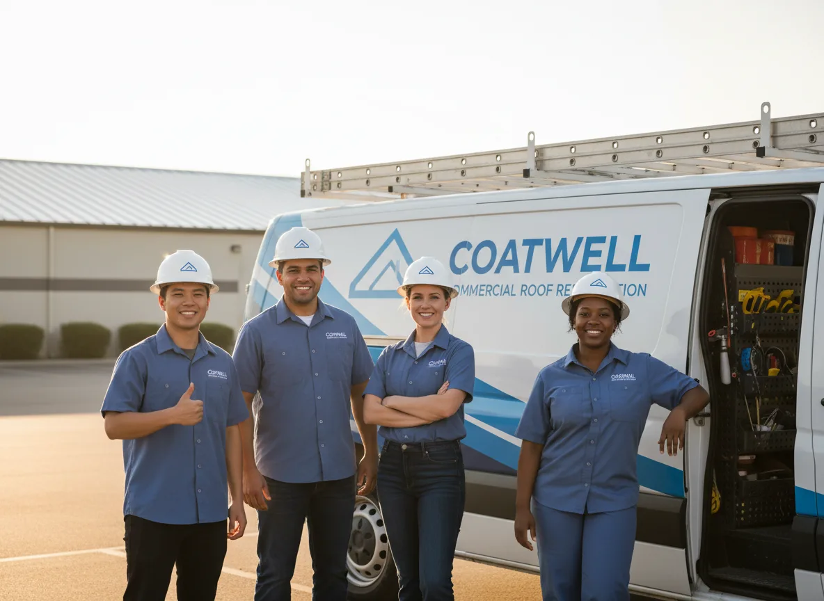 Commercial roof coating company in Gap, PA
